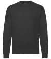 SS9 622020 Fruit of the Loom Classic Drop Shoulder Sweatshirt Black colour image